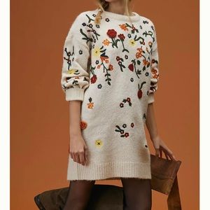 Anthropologie sweater dress